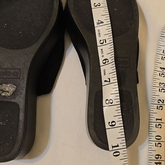 Bebe vintage y2 wedges  8 ( see measurements) - Picture 6 of 7